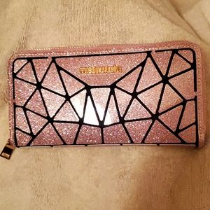 Meiruida Wallet Sparkly Pink NWNT
